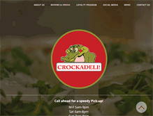 Tablet Screenshot of crockadeli.com